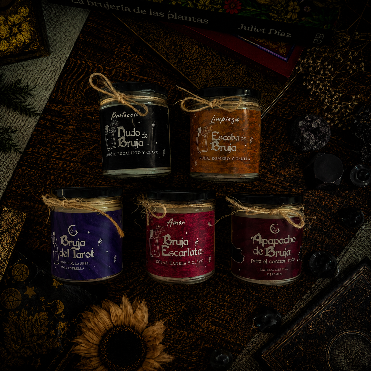 Kit de Veladoras Las Brujas