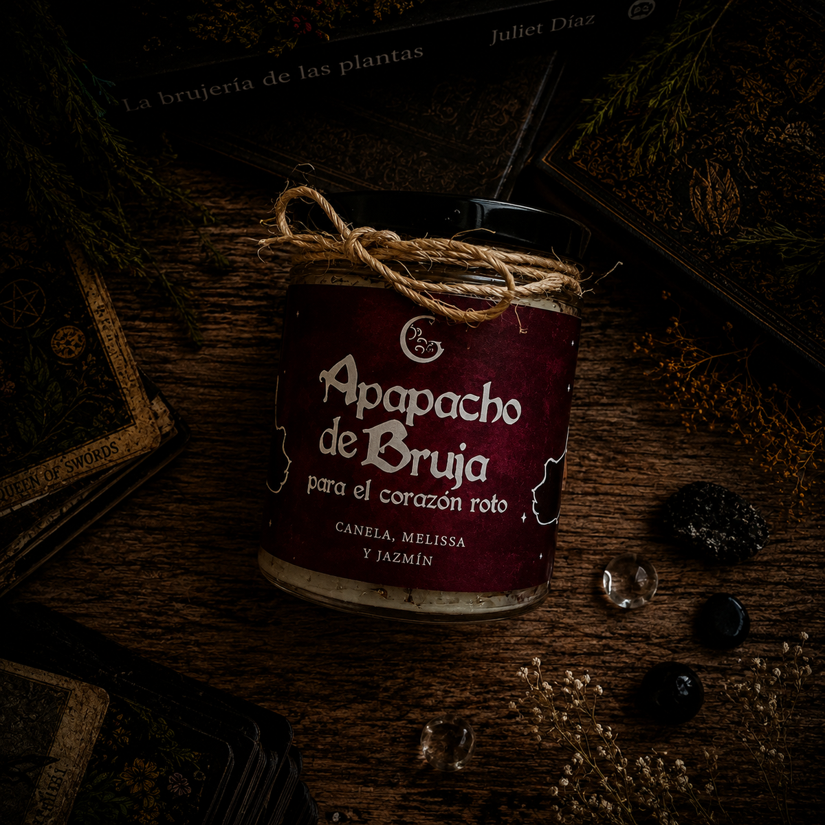 Veladora Apapacho de Bruja - Corazón Roto