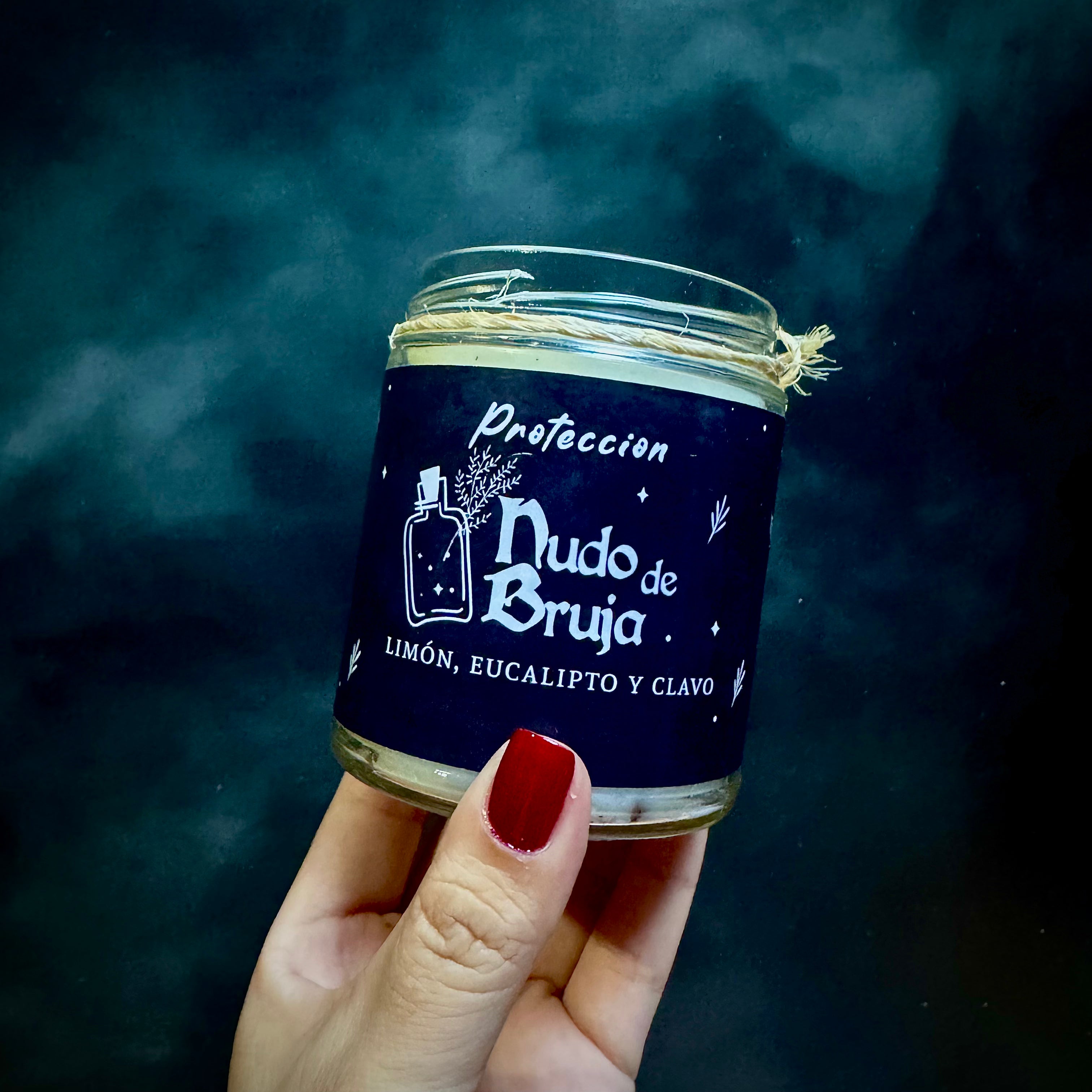 Veladora intencionada - Nudo de bruja