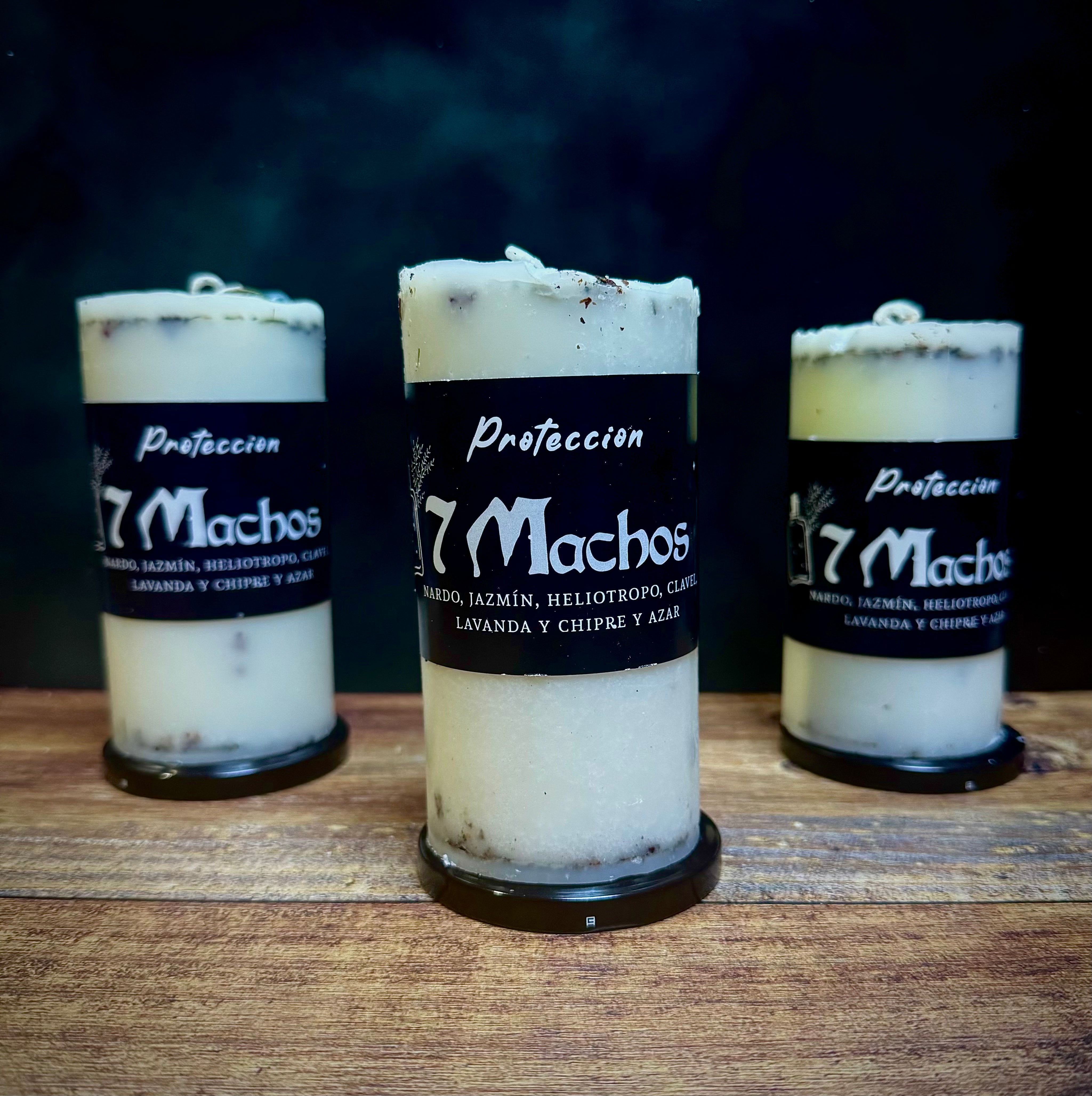 Veladora intencionada 7 machos