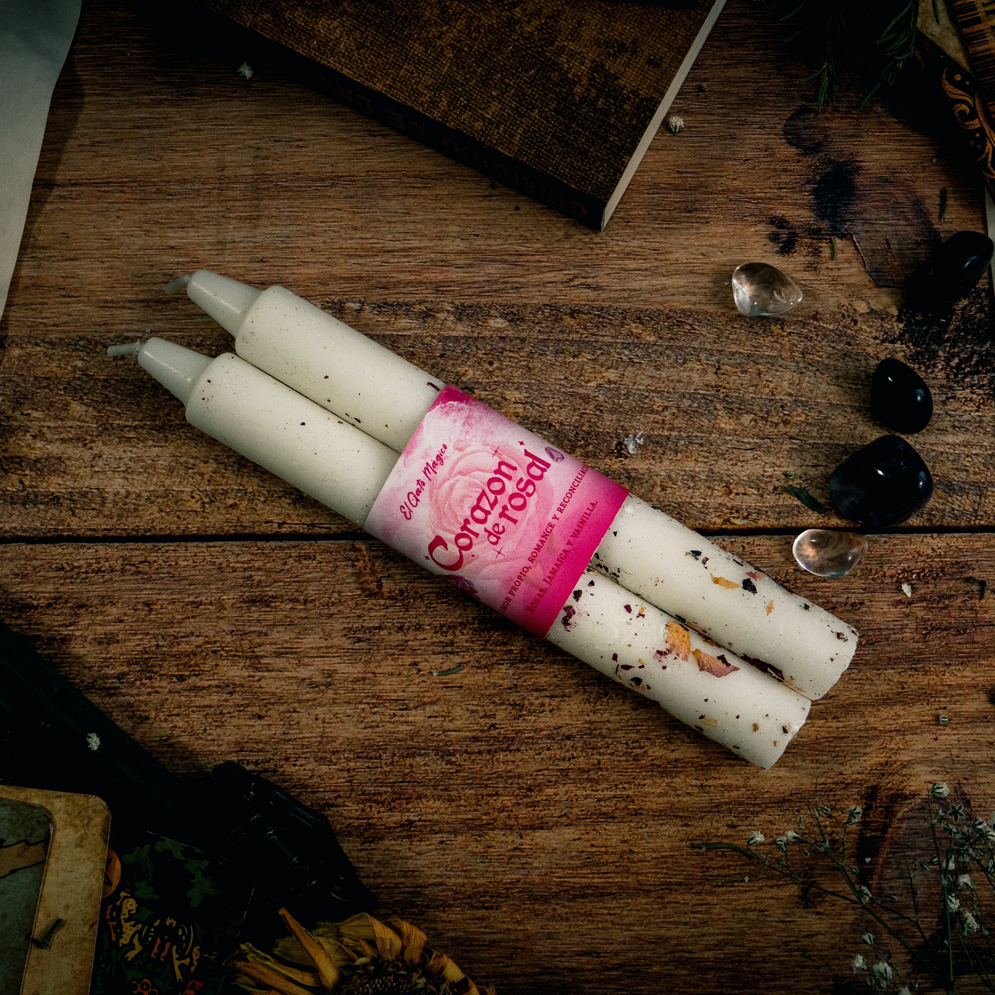 Vela Ritual - Corazón De Rosal