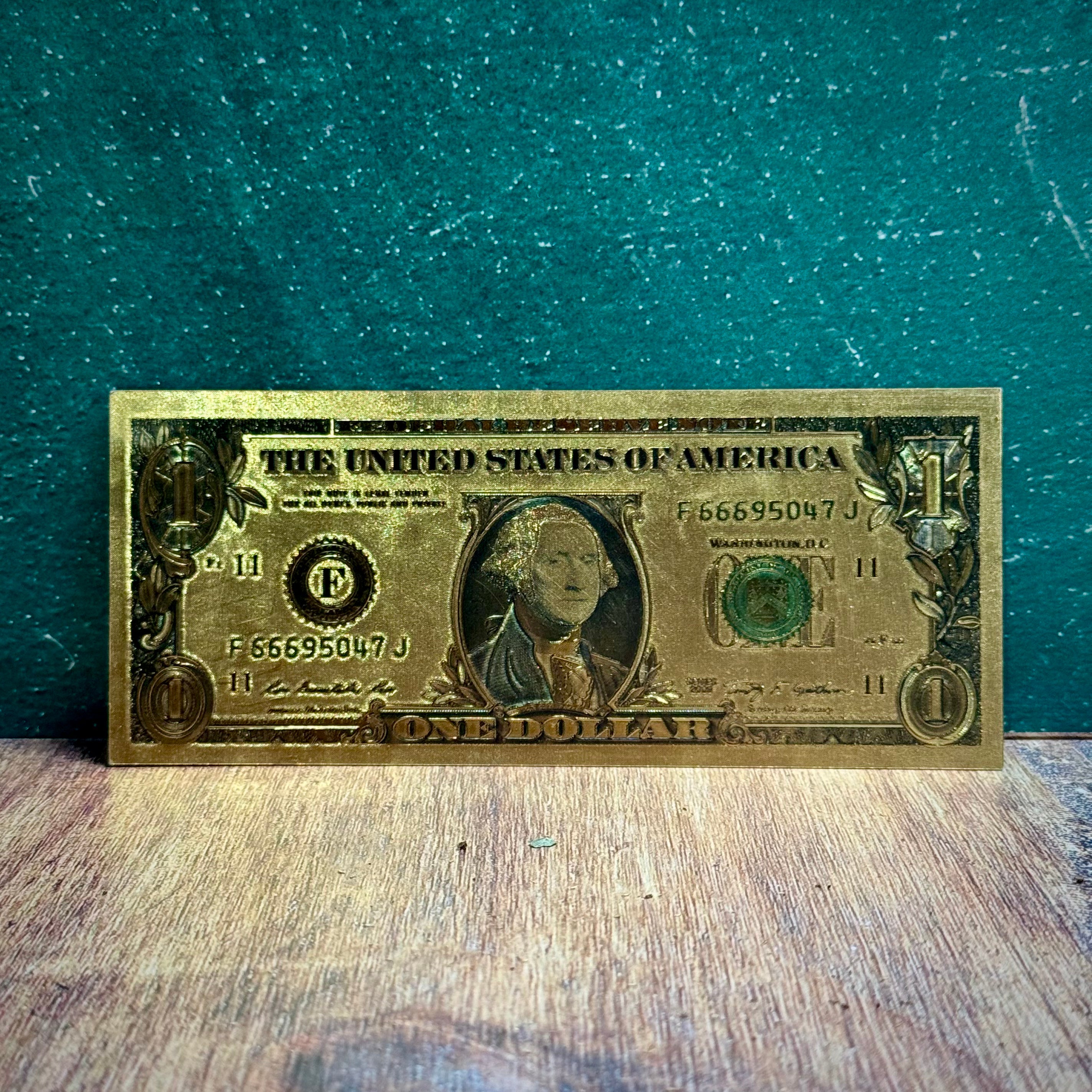 Billete Dorado de La Fortuna