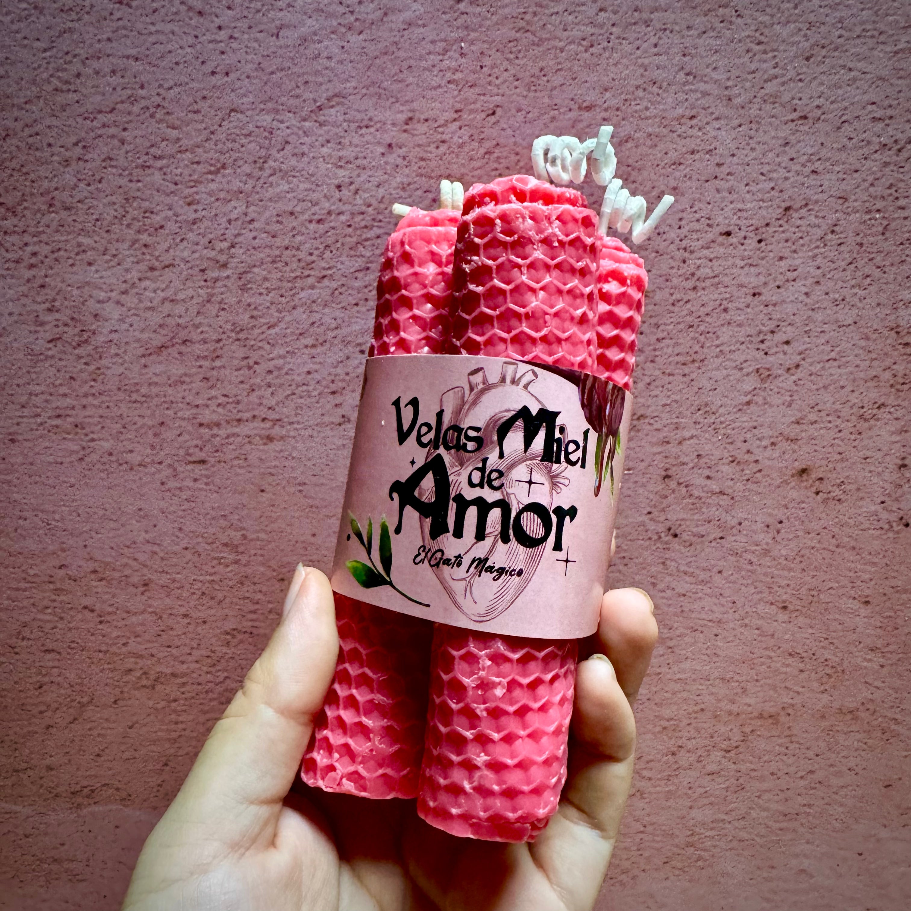 Velas Miel de Amor