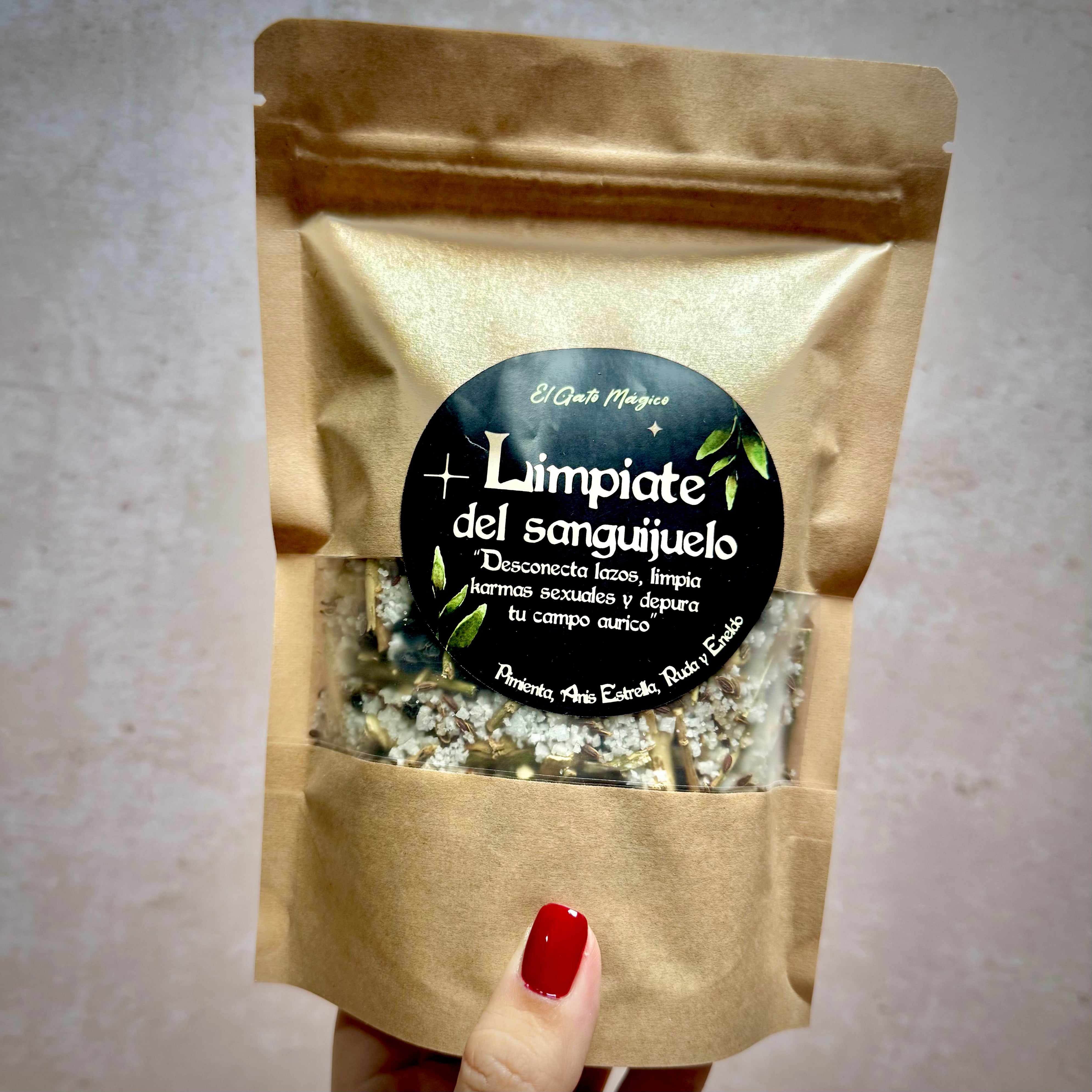 Baño herbal Límpiate del sanguijuelo