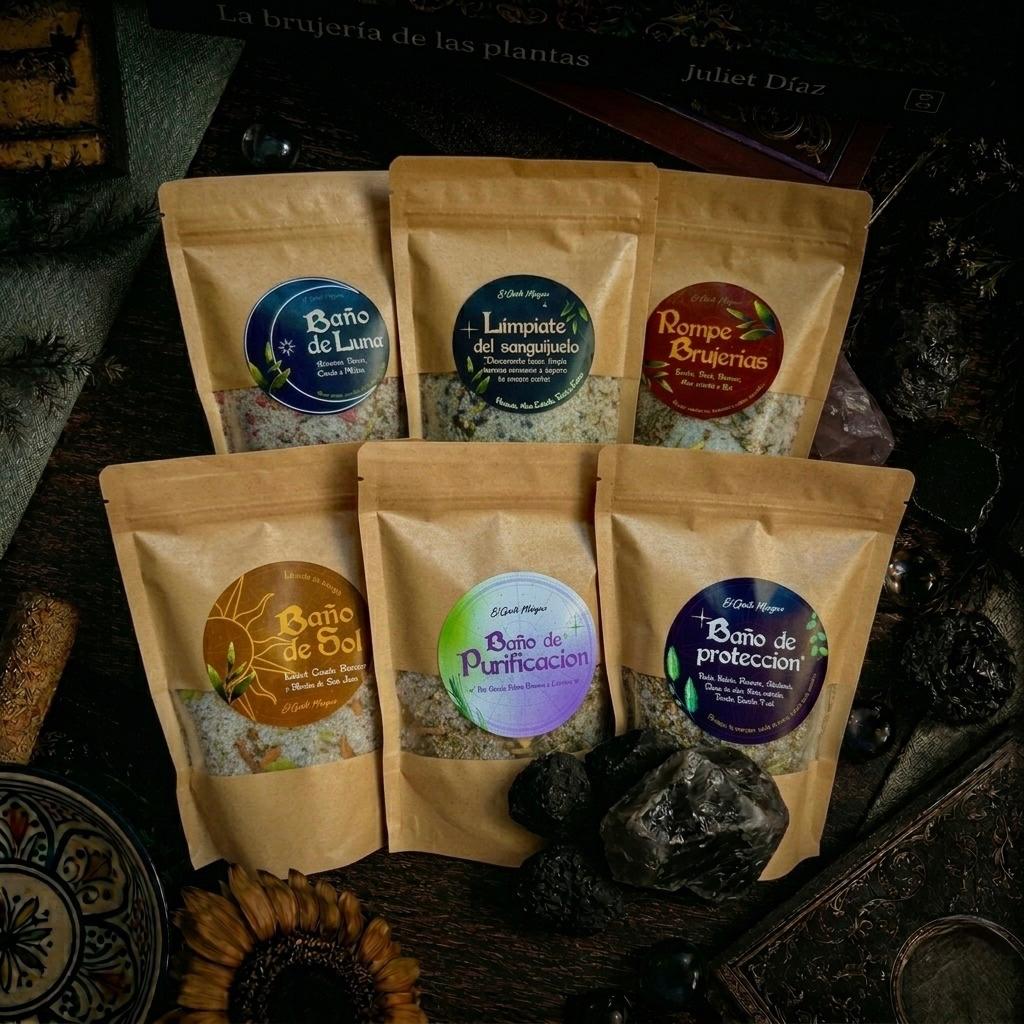 Kit de baños herbales
