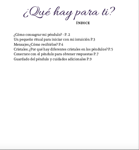 Manual Práctico para Utilizar el Péndulo