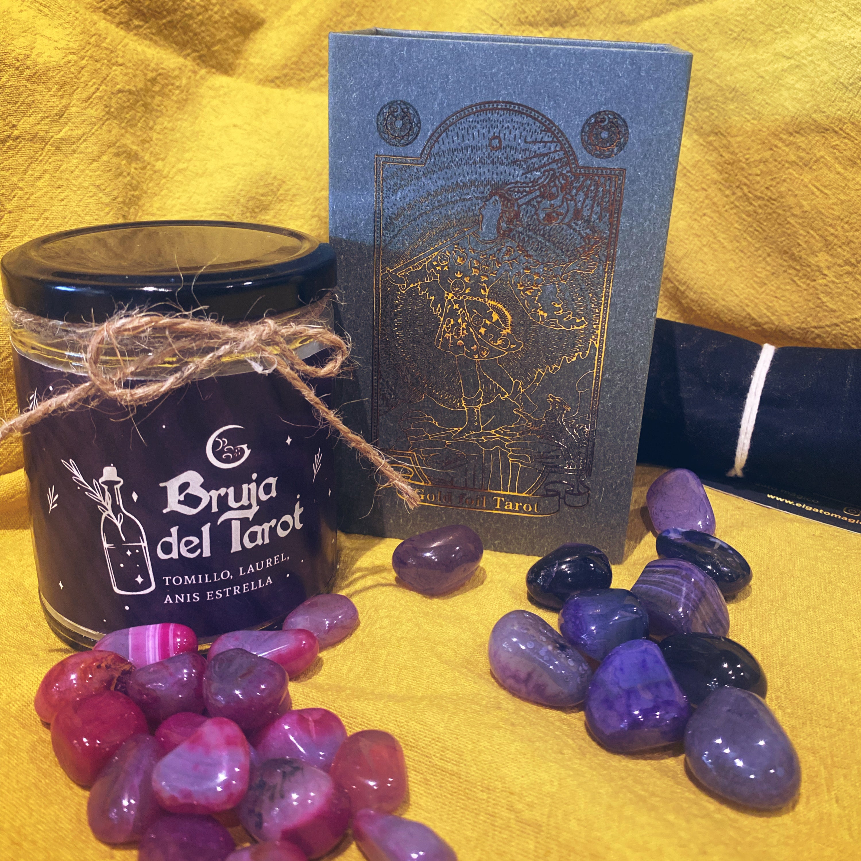 Gold foil Tarot